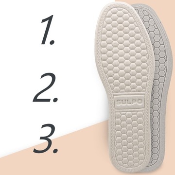 Противопотовые стельки для повседневной обуви, нежный массаж.