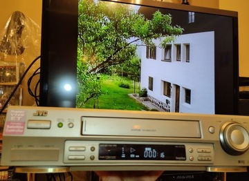 Видеорегистратор JVC HR-S7700 S-VHS, польское меню, оригинальный пульт!
