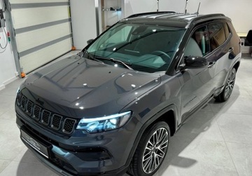 Jeep Compass II SUV Facelifting 1.5 MHEV T4 130KM 2025 Jeep Compass e-Hybrid MY25 SUMMIT MHEV pakiet zimowy RATA OD 672zl NETTO, zdjęcie 1