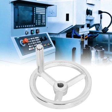 Koło ręczne tokarki 16x160MM żeliwne chromowane koło ręczne ze IE