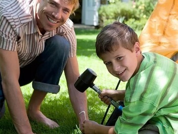 Колышки для палатки 22 см, 10 шт., крепежные колышки, якоря, стальной крючок, колышки