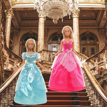 11 шт. МОДНЫЕ ВЫПУСКНЫЕ ПЛАТЬЯ + КУПАЛЬНИКИ ДЛЯ КУКОЛ FUN HOUSE ГАРДЕРОБ