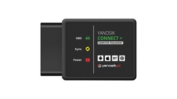Бортовой компьютер Yanosik Connect+ iOS и Android