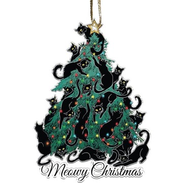 Рождественское акриловое плоское акриловое украшение