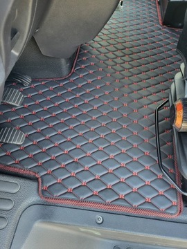 Ковры Renault Master Автобус Renault Master Кожаные стеганые ковры OPEL MOVANO ПОЛКА