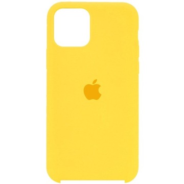 Etui Apple Silicone Case iPhone 11 Pro Max Yellow