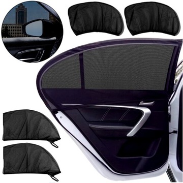 4 -кратная автомобильная комара сетка для стеклянного солнцезащитного крема для автомобильной занавески