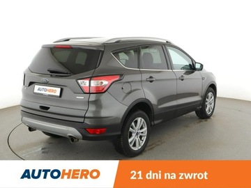 Ford Kuga II SUV Facelifting 1.5 EcoBoost 120KM 2017 Ford Kuga klima auto grzane fotele i kierownica, zdjęcie 6