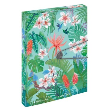 Teczka plastikowa A4/ 4cm LadyLike Jungle
