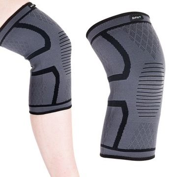 DRFIT ELASTYCZNA OPASKA NA BÓL KOLANA LEKKI STABILIZATOR M