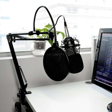 MT397K STUDIO&STREAMING MICROPHONE Profesjonalny zestaw mikrofonu pojemnośc