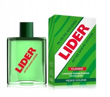LIDER CLASSIC PŁYN PO GOLENIU ZIELONY 100ml
