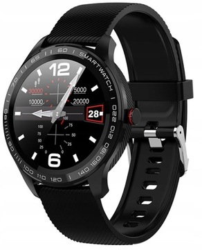 SmartWatch męski TITANIUM EKG pulsometr krokomierz