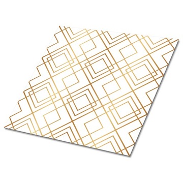Samoprzylepny panel winylowy 30x30 cm Złote linie