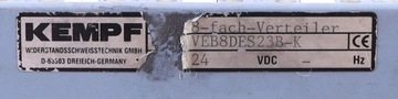 КЕМПФ ВЕБ8DES23B-К ВЕБ8DES23BK