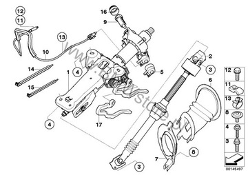 BMW 5 E60 E61 6 E63 E64 TÁHLO SPÍNACÍ SKŘÍŇKA INTERLOCK AUTOMATU 6763520