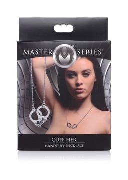 CUFF HER HANDCUFF NECKLACE - SILVER AKCESORIA