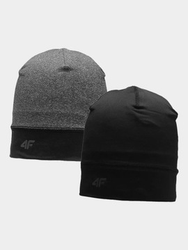 CZAPKA ZIMOWA MĘSKA 4F SPORTOWA BEANIE SZYBKOSCHNĄCA CIEPŁA AW23U059