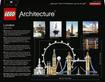 LEGO Architecture 21034 Лондон КИРПИЧИ + КОНТЕЙНЕР!