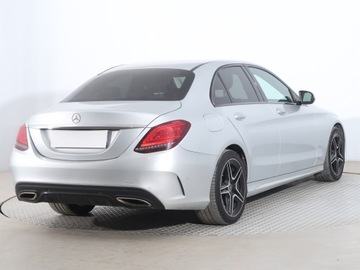 Mercedes Klasa C W205 2019 Mercedes C C 180, Serwis ASO, VAT 23%, Skóra, zdjęcie 4