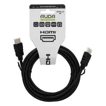 AUDA Modern Cable HDMI 2.0 Кабель 4K 60 Гц 18 Гбит/с UHD 3D Высокоскоростной 5 м