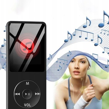 MP3-ПЛЕЕР 16 ГБ ЧИТАТЕЛЬ РАДИО ЖК-ДИКТОФОН Электронная книга FM