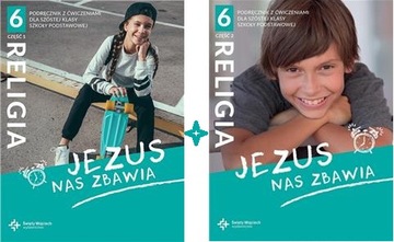 Jezus nas zbawia Religia kl. 6 kpl Św Wojciech Wwa