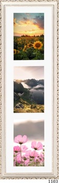 ГАЛЕРЕЯ 3 фото 15х23 РАМА, паспарту МИЛЕНА