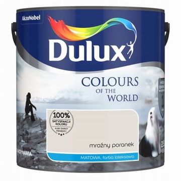 FARBA DULUX KOLORY ŚWIATA MROŹNY PORANEK 2,5L