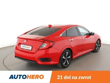 Honda Civic X Sedan 4d 1.5 VTEC Turbo 182KM 2017 Honda Civic Executive automat skóra navi kamera, zdjęcie 6