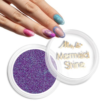 OZDOBA DO PAZNOKCI MERMAID SHINE PYŁEK BROKAT MOLLYLAC