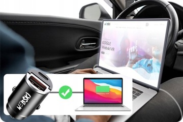 МАЛЫЙ БЫСТРЫЙ АВТОМОБИЛЬНЫЙ ИСТОЧНИК ПИТАНИЯ 12–24 В, 30 Вт, АВТОМАТИЧЕСКИЙ ИНДУКЦИОННЫЙ ДЕРЖАТЕЛЬ