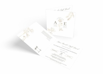 СВАДЕБНЫЕ ПРИГЛАШЕНИЯ СВАДЬБА МИНИМАЛИСТ РУСТИК БОХО ЗОЛОТО