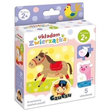 CZUCZU UKŁADAM ZWIERZĄTKA, BRIGHT JUNIOR MEDIA