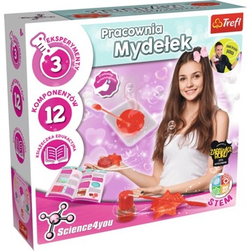 TREFL pracownia mydełek mydełka 61114 science4you
