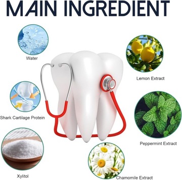 Протеиновые капли для зубов, зубная сыворотка-корректор цвета, гель для защиты десен