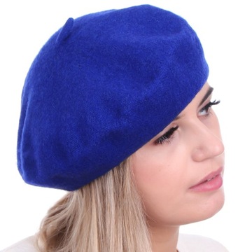 Beret damski w stylu francuskim