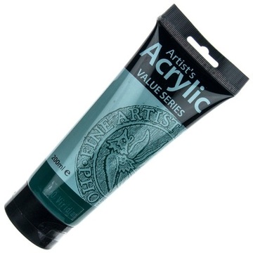 Farba akrylowa 200 ml 560 Viridian farby akrylowe