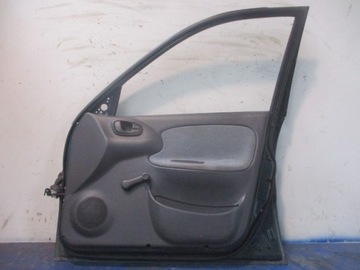 DAEWOO LANOS 4D 5D DVEŘE PŘEDNÍ PRAVÉ TMAVÁ ZELEŇ 42U