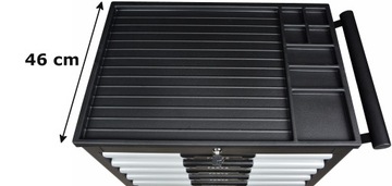 Шкаф для инструментов с 7 ящиками. с 334 единицами техники. FR4037