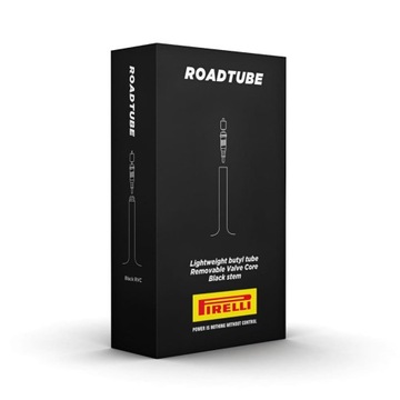 Dętka Pirelli RoadTube 700x30/23 Black Presta 60mm RVC