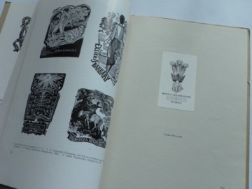 1969 HET EXLIBRIS В ПОЛЬШЕ ЦЕЦИЛИЯ ДУНИН-ГОРКОВИЧ ГАНРАТ