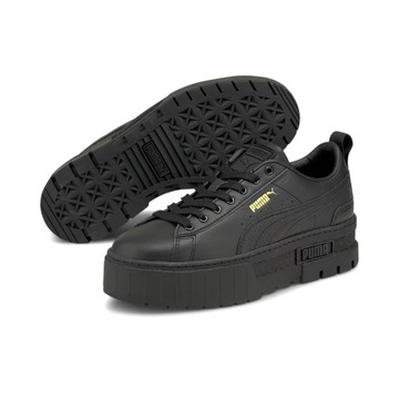 Buty damskie sportowe Puma Mayze SNEAKERSY NA PLATFORMIE SKÓRZANE 38420902