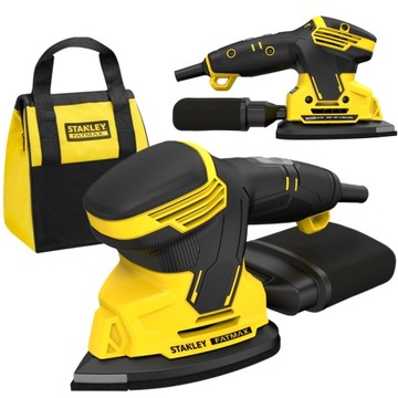 STANLEY SZLIFIERKA OSCYLACYJNA DELTA DO DETALI 120W FATMAX SFMEW210S +TORBA