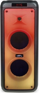 Big Ben Głośnik Bluetooth 2x Mikrofon XL Karaoke Podświetlenie LED 600W