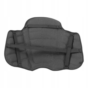 Черная универсальная 3D подушка для мотоцикла