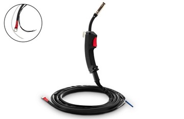 Стационарная сварочная горелка MIG MAG MB15 TW14 SGA 2,5 м с клапаном