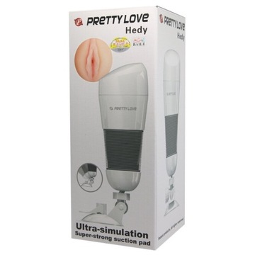 Вибрирующая вагина в трубке CyberSkóra - Pretty Love Hedy