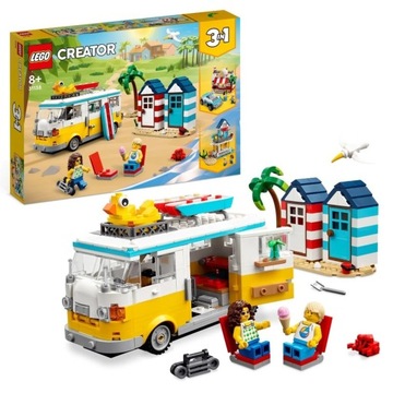 LEGO Creator 31138 3 w 1 Kamper na plaży