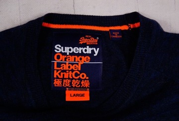 SUPERDRY JAPAN _ SWETER _ M _ MEN _ 2023 100% BAWEŁNA